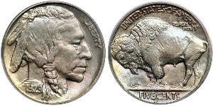 1 Nickel США (1776 - ) Мідь 