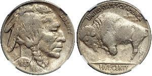 1 Nickel США (1776 - ) Мідь 