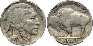 1 Nickel США (1776 - ) Мідь 