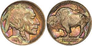 1 Nickel США (1776 - ) Мідь 