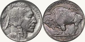 1 Nickel США (1776 - ) Мідь 