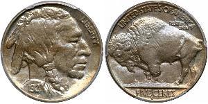 1 Nickel США (1776 - ) Мідь 