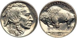 1 Nickel США (1776 - ) Мідь 