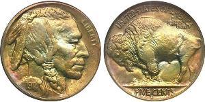 1 Nickel США (1776 - ) Мідь 
