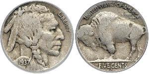 1 Nickel США (1776 - ) Мідь 