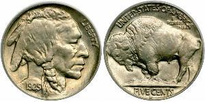 1 Nickel США (1776 - ) Мідь 