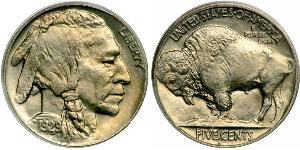 1 Nickel США (1776 - ) Мідь 