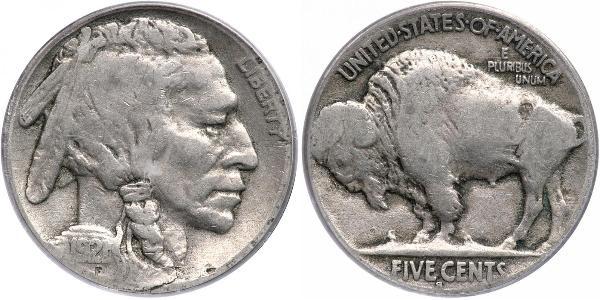 1 Nickel США (1776 - ) Мідь 