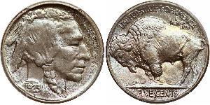 1 Nickel 美利堅合眾國 (1776 - ) 銅 