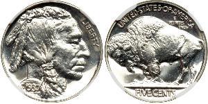 1 Nickel 美利堅合眾國 (1776 - ) 銅 