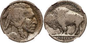 1 Nickel 美利堅合眾國 (1776 - ) 銅 