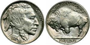 1 Nickel 美利堅合眾國 (1776 - ) 銅 