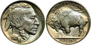 1 Nickel 美利堅合眾國 (1776 - ) 銅 
