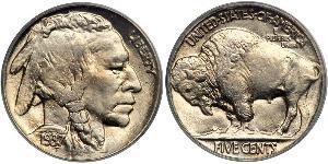 1 Nickel 美利堅合眾國 (1776 - ) 銅 