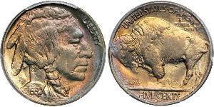 1 Nickel 美利堅合眾國 (1776 - ) 銅 