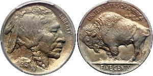 1 Nickel 美利堅合眾國 (1776 - ) 銅 