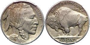 1 Nickel 美利堅合眾國 (1776 - ) 銅 