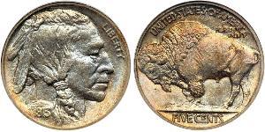 1 Nickel 美利堅合眾國 (1776 - ) 銅 