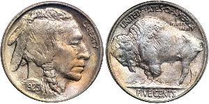 1 Nickel 美利堅合眾國 (1776 - ) 銅 