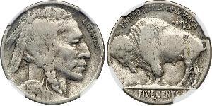 1 Nickel 美利堅合眾國 (1776 - ) 銅 