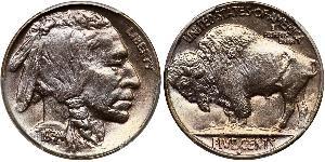1 Nickel 美利堅合眾國 (1776 - ) 銅 