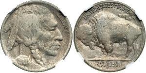 1 Nickel 美利堅合眾國 (1776 - ) 銅 