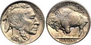 1 Nickel 美利堅合眾國 (1776 - ) 銅 