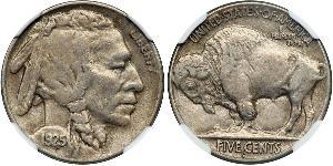1 Nickel 美利堅合眾國 (1776 - ) 銅 