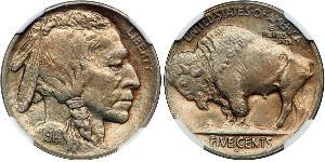 1 Nickel 美利堅合眾國 (1776 - ) 銅 