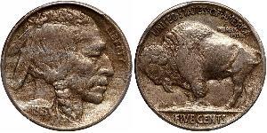 1 Nickel 美利堅合眾國 (1776 - ) 銅 