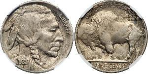 1 Nickel 美利堅合眾國 (1776 - ) 銅 