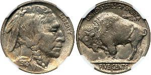 1 Nickel 美利堅合眾國 (1776 - ) 銅 