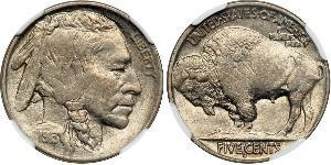 1 Nickel 美利堅合眾國 (1776 - ) 銅 