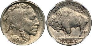 1 Nickel 美利堅合眾國 (1776 - ) 銅 