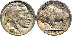 1 Nickel 美利堅合眾國 (1776 - ) 銅 