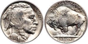 1 Nickel 美利堅合眾國 (1776 - ) 銅 