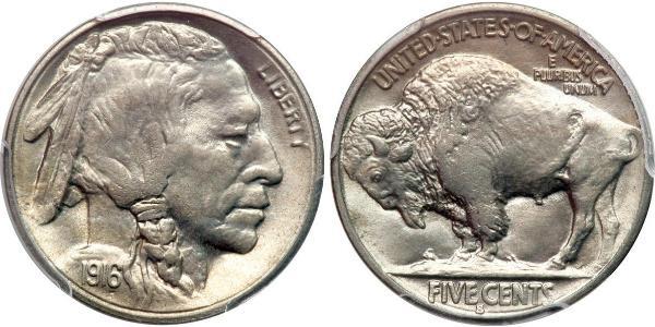1 Nickel 美利堅合眾國 (1776 - ) 銅 