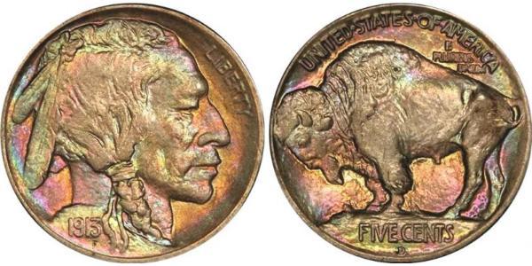 1 Nickel 美利堅合眾國 (1776 - ) 銅 