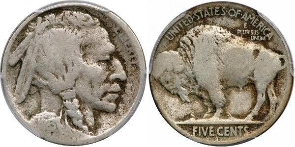 1 Nickel 美利堅合眾國 (1776 - ) 銅 