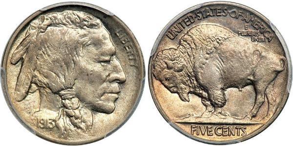 1 Nickel 美利堅合眾國 (1776 - ) 銅 