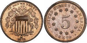 1 Nickel / 5 Cent USA (1776 - ) Copper/Nickel 