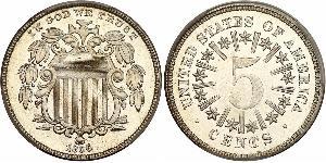 1 Nickel / 5 Cent USA (1776 - ) Copper/Nickel 