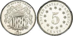 1 Nickel / 5 Cent USA (1776 - ) Copper/Nickel 