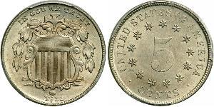 1 Nickel / 5 Cent USA (1776 - ) Copper/Nickel 