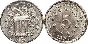 1 Nickel / 5 Cent USA (1776 - ) Copper/Nickel 