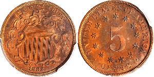 1 Nickel / 5 Cent USA (1776 - ) Copper/Nickel 