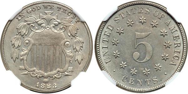 1 Nickel / 5 Cent USA (1776 - ) Copper/Nickel 