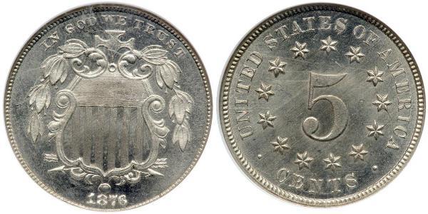 1 Nickel / 5 Cent USA (1776 - ) Copper/Nickel 