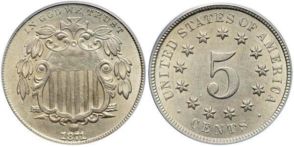 1 Nickel / 5 Cent USA (1776 - ) Copper/Nickel 