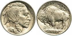 1 Nickel / 5 Cent Vereinigten Staaten von Amerika (1776 - ) Kupfer/Nickel 